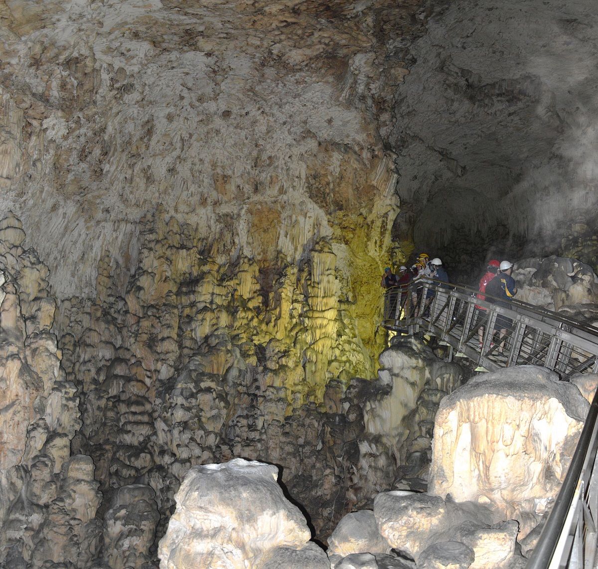 Inside the cave of Monte Cucco. (6)