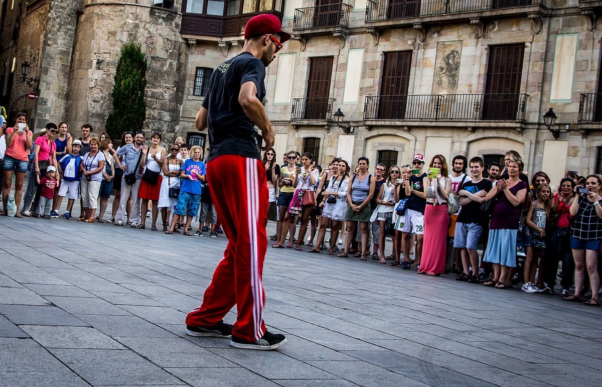 Breakdance a Barcellona