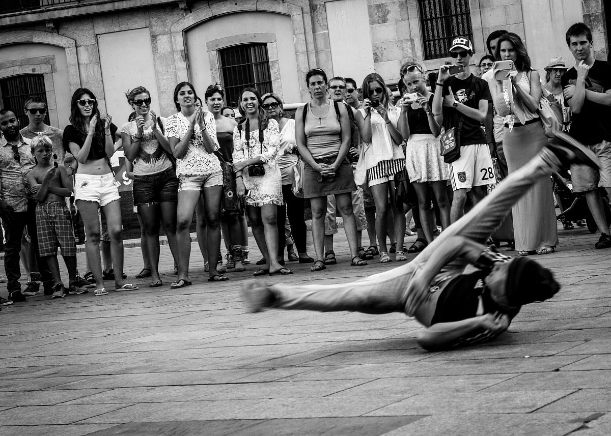 Breakdance in Barcelona