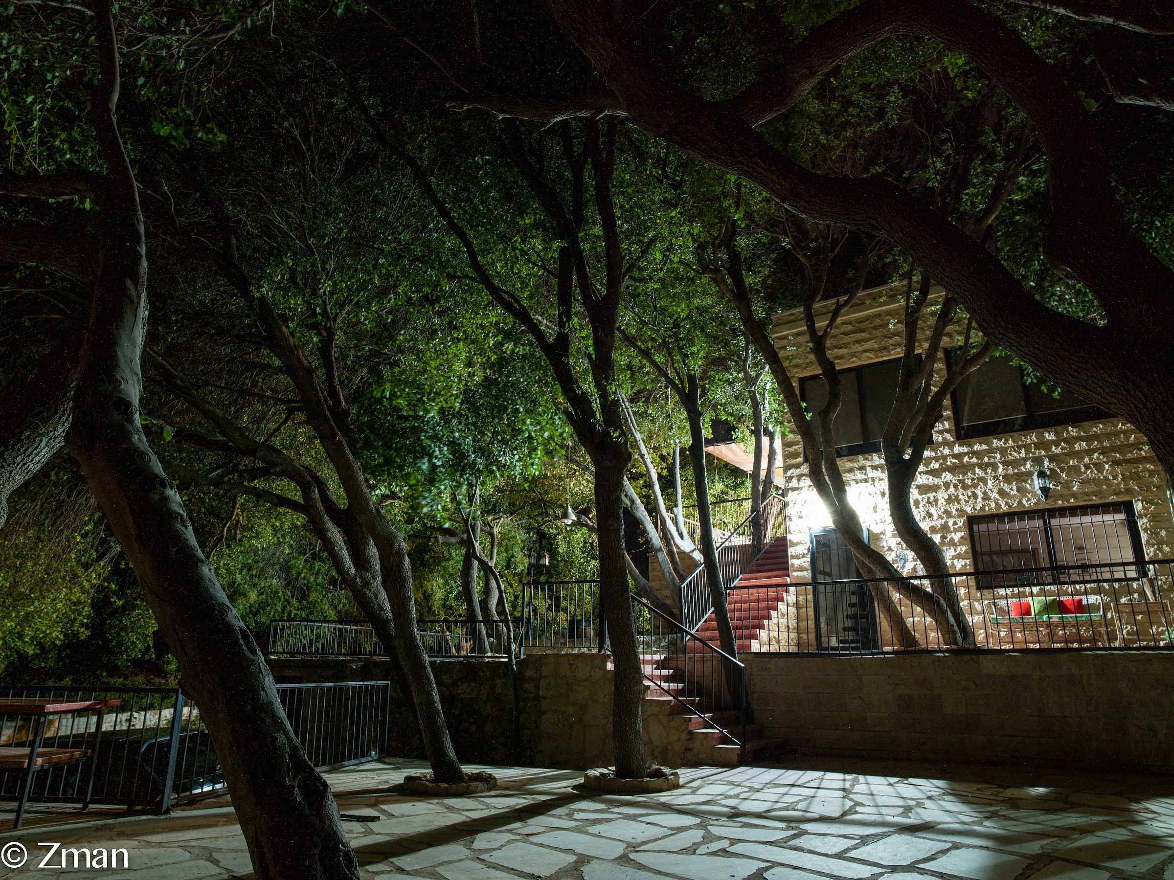 Where We Sit At Night When It Is Warm