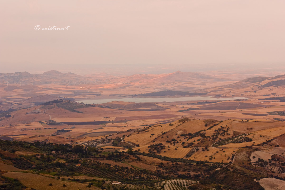 sunset in the Sicily