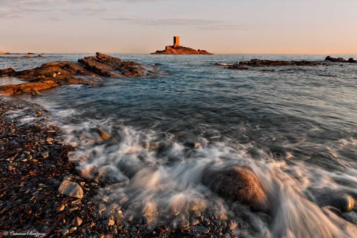 Tramonto all'Ile d'Or