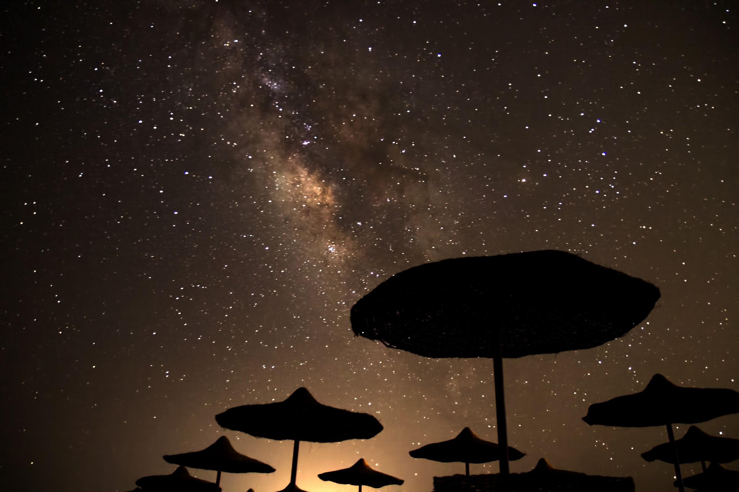 Milky Way over Egypt
