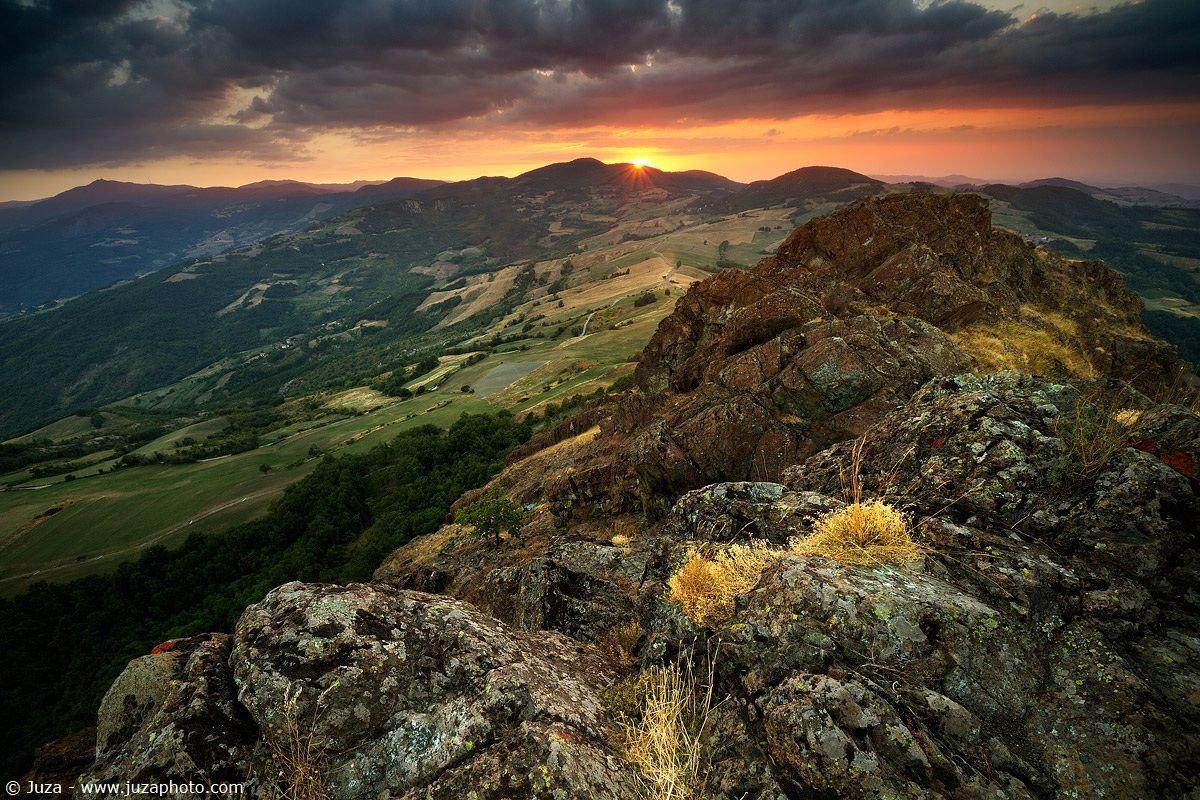 Sunset from Stone Parcellara, 017,244