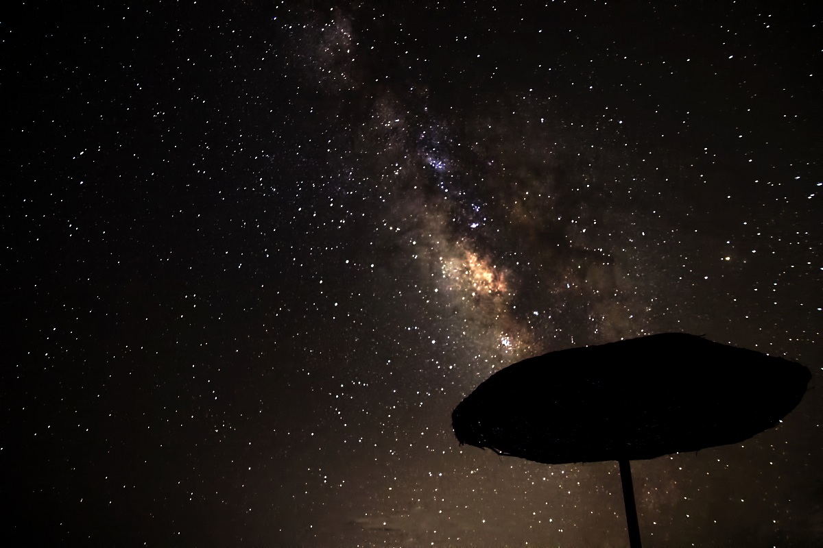 Milky Way over Egypt