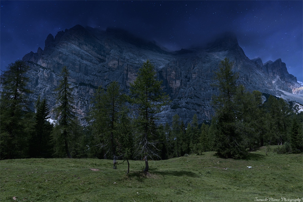 Magic Night On Mount Pelmo