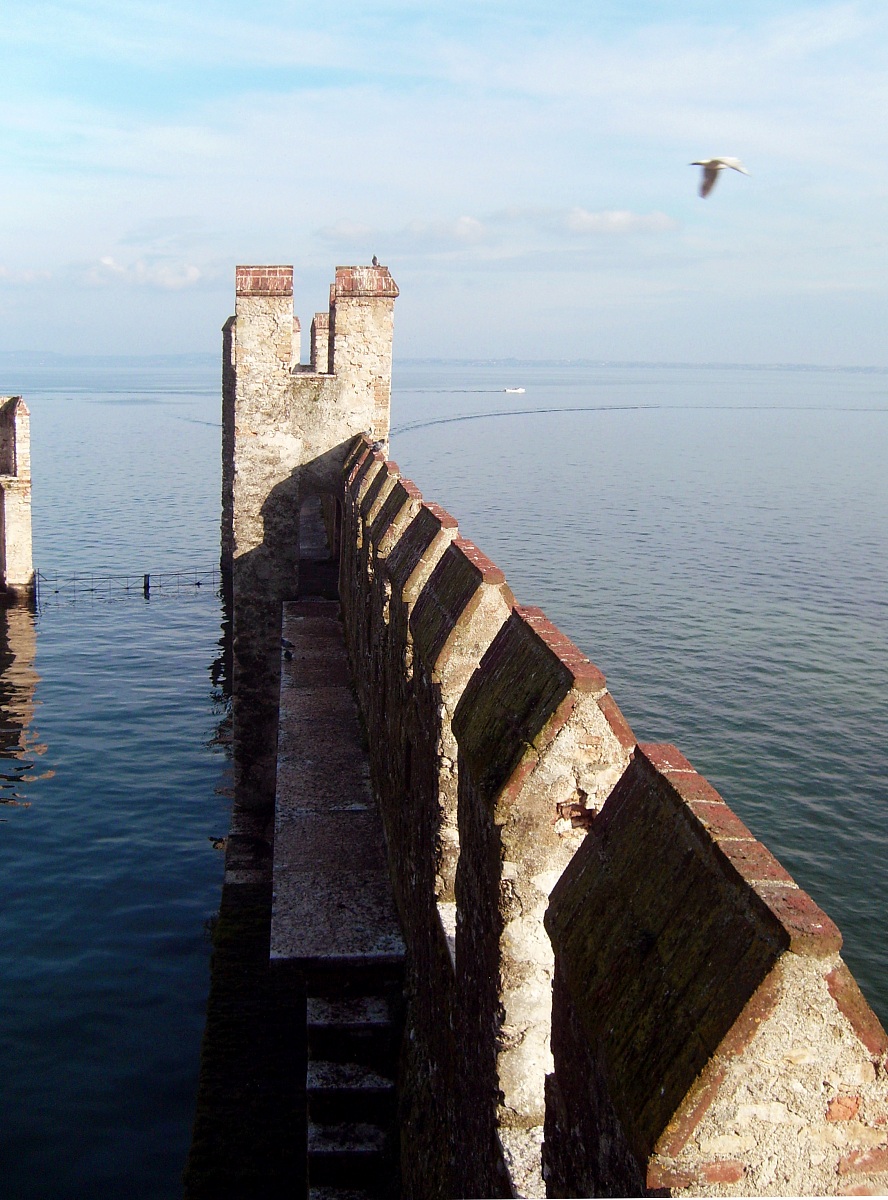 Lake Garda, Sirmione, Scaliger Castle