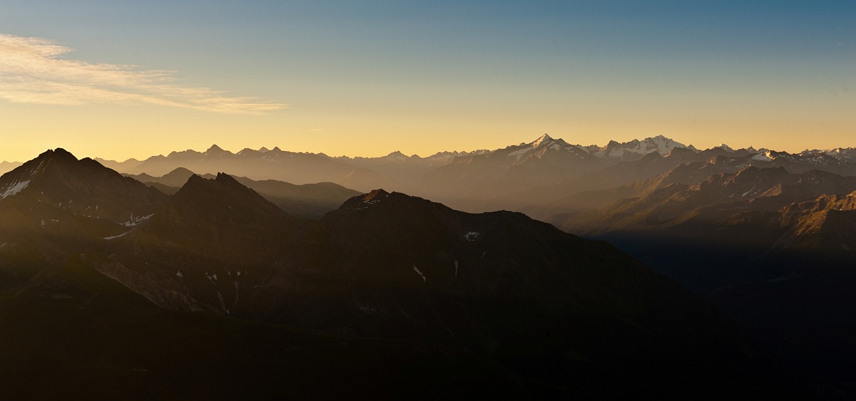 Panoramica delle Alpi