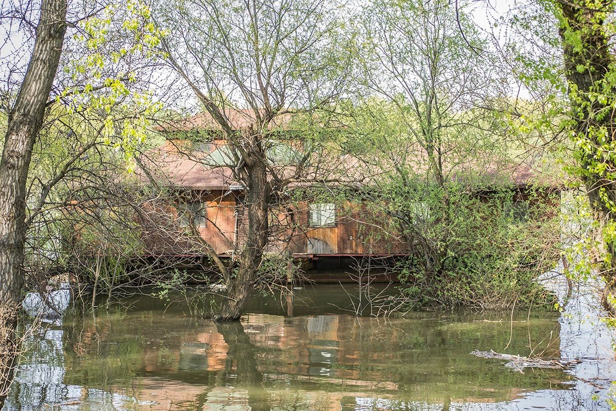 Sojenica na Dunavu - Stilt houses on the Danube
