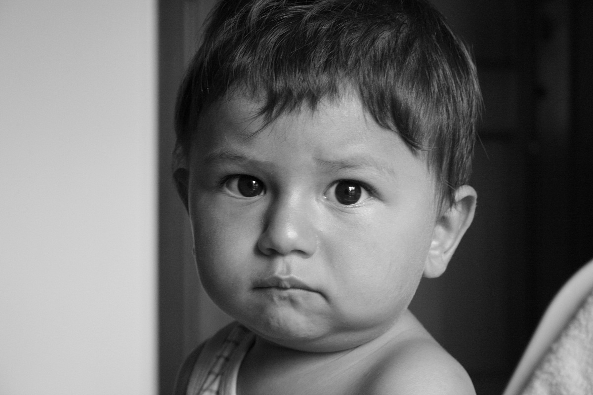 Mattia in bianco e nero