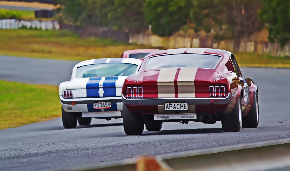Classic V8 Race Cars