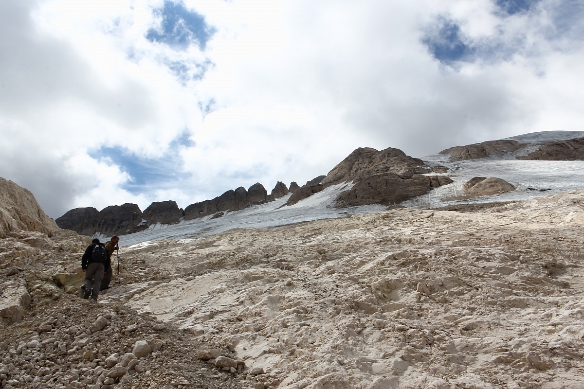 What remains of the marmolada ....