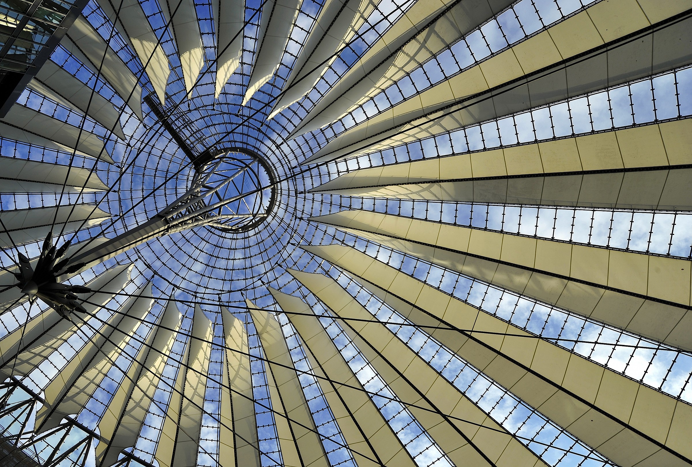 Roof of the Sony Center - Berlin