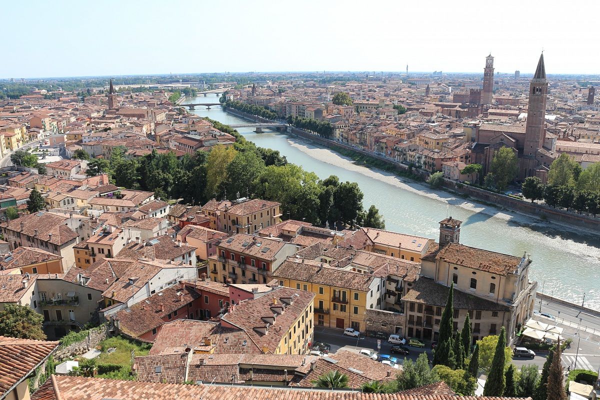 Verona from above
