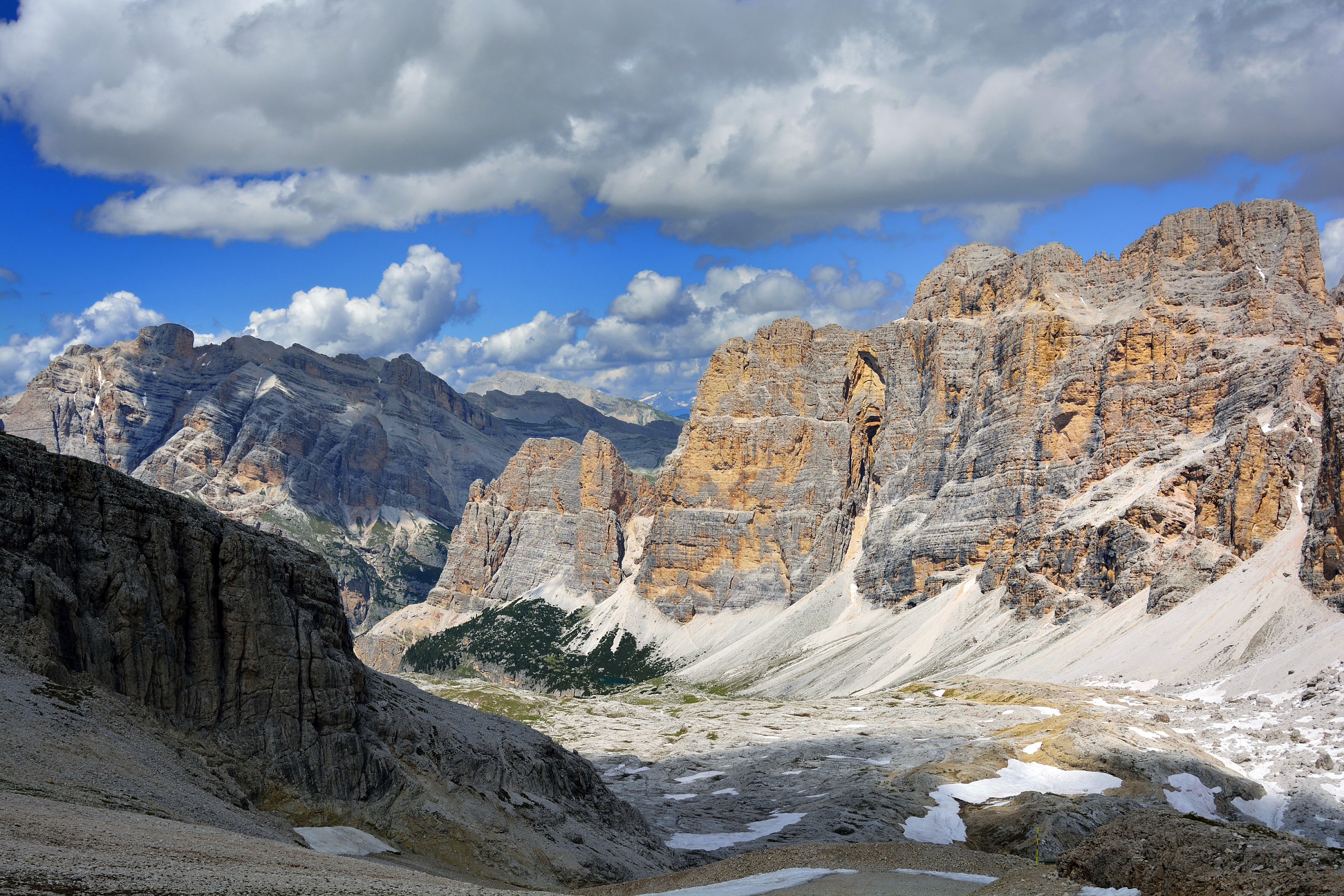 Landscape from Lagazuoi