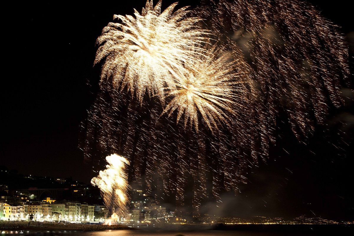 Fireworks | City of Varazze mid-August 2013