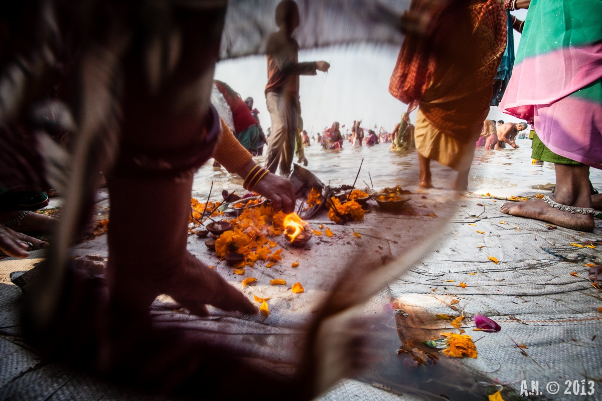 Candela sul Gange