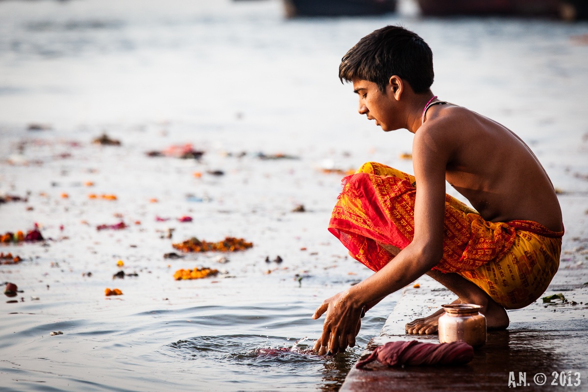 The morning ceremony