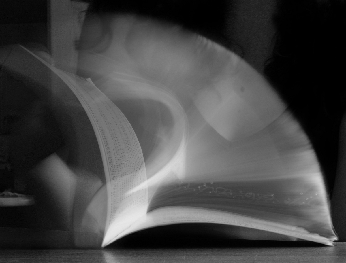 Book in movement