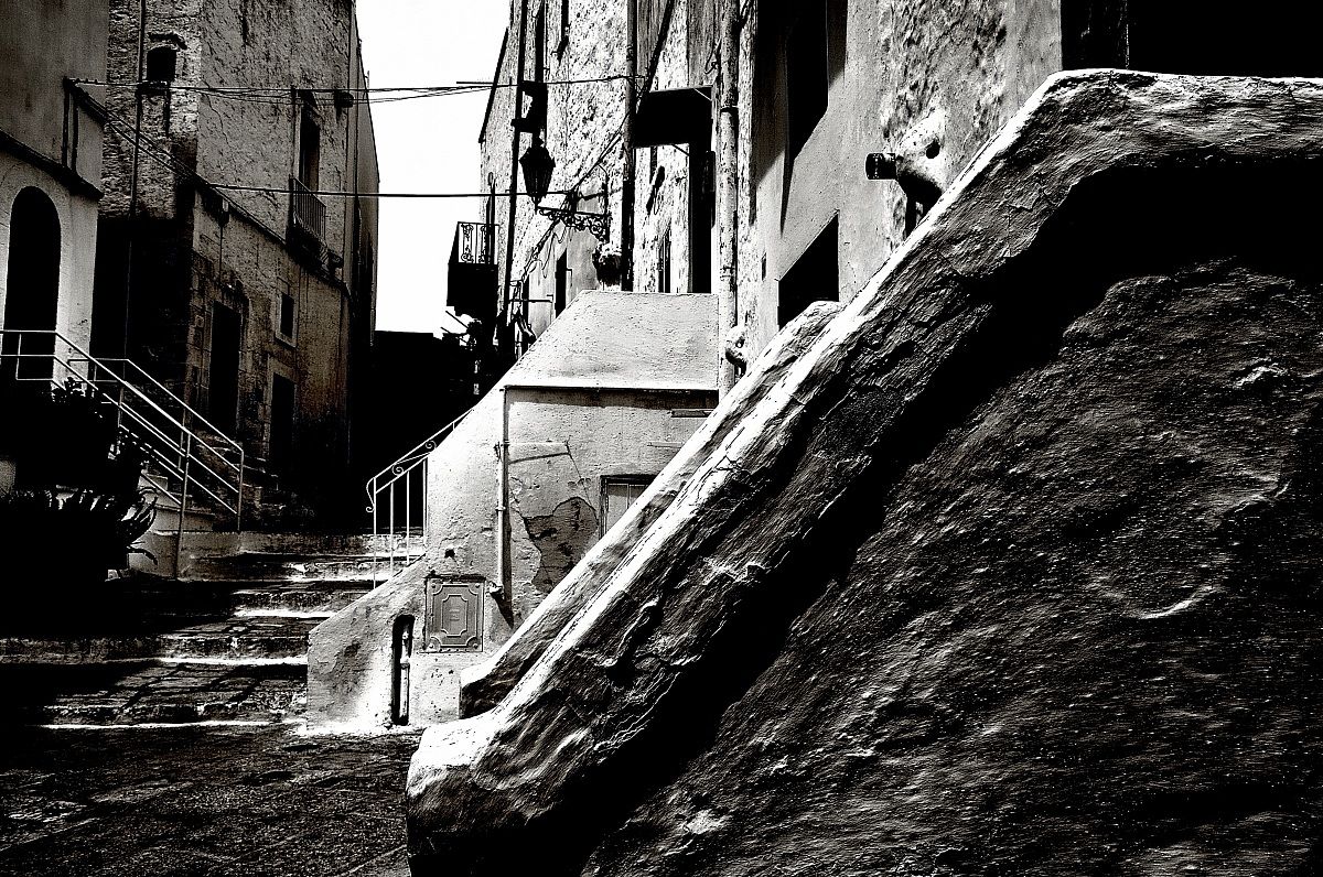 Scorcio si Ostuni (br) Italia