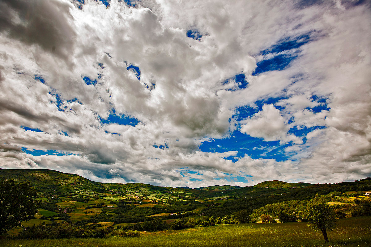 La mia valle a primavera