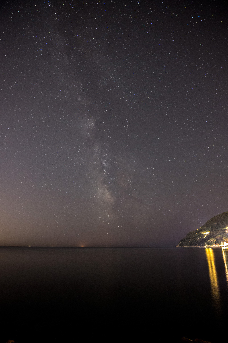 Via Lattea su Bocca di Magra (Sp)