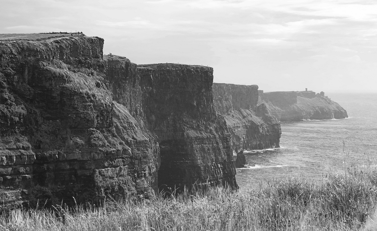 Black & White Cliffs of Moher
