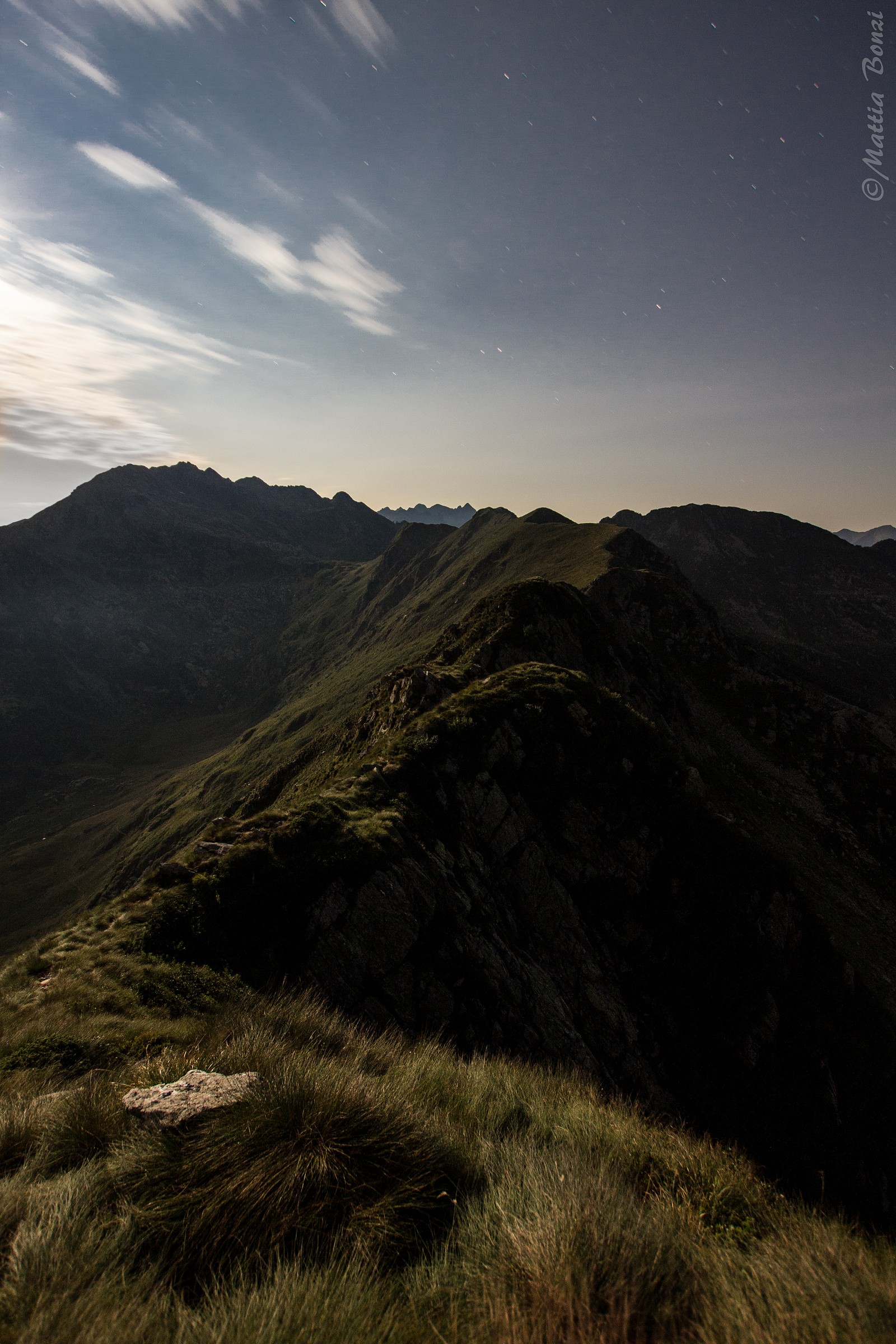 Passo S. Marco al chiar di luna