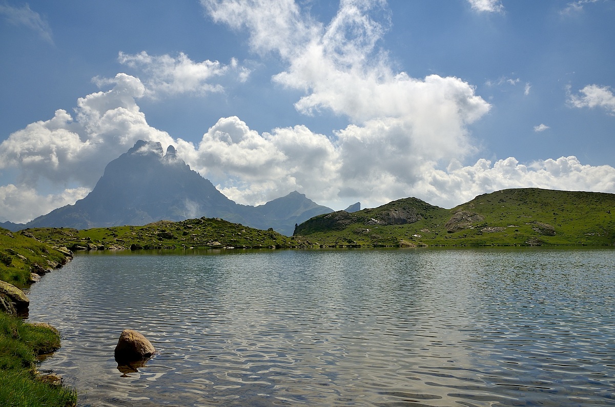 Lac d'ayous et autour (Pic du Midi d'Ossau), Pyr&eac...