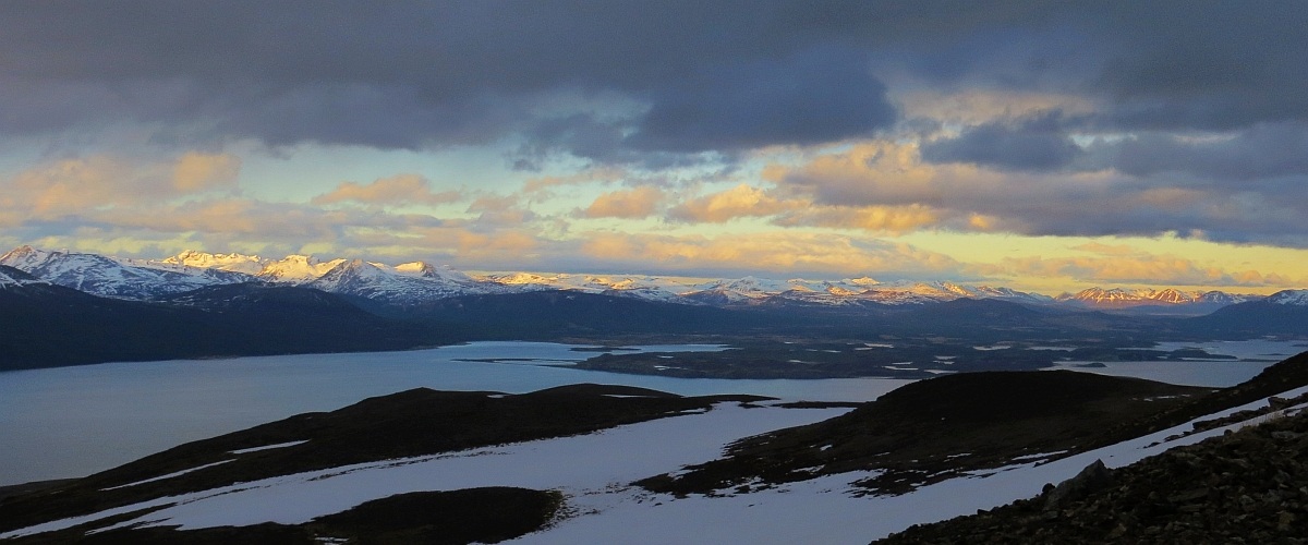 Tramonto sul canale Beagle