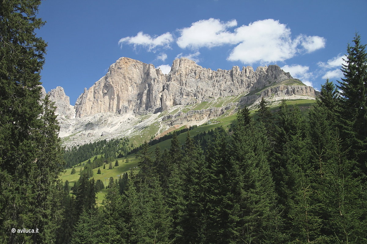 Rosengarten from Nova Levante