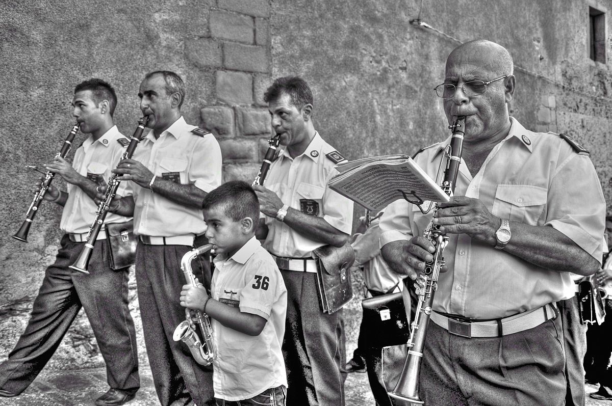 Nonno.. oggi suono anch'io!