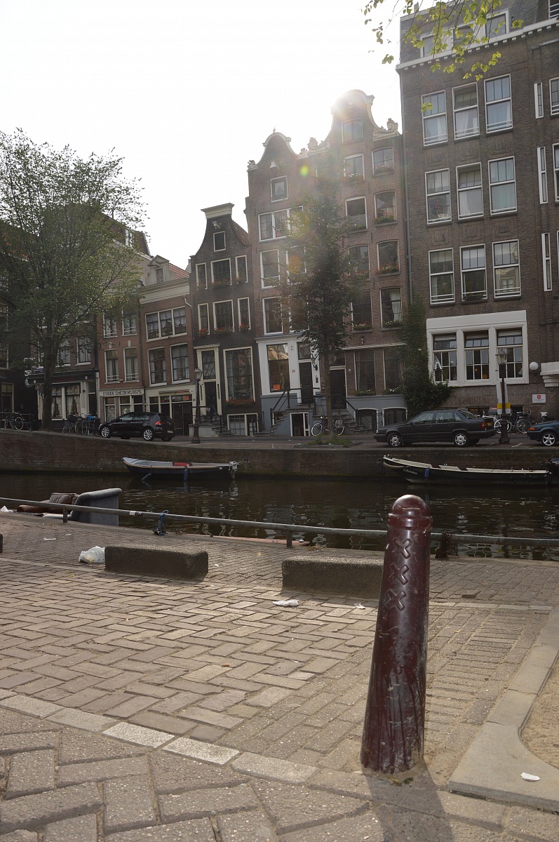 canals in the center. stakes with three x.