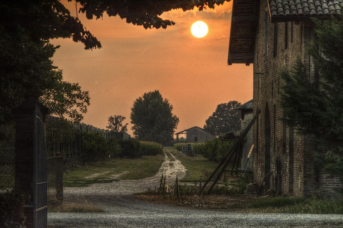 Una giornata estiva Calda e umida ..