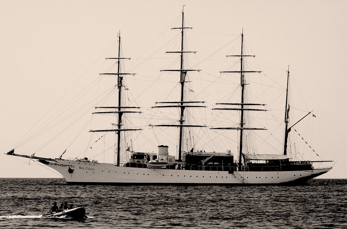 the most famous "Sea Cloud"
