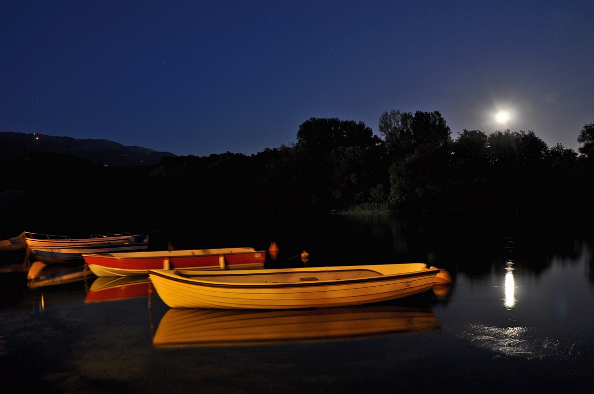 Look at the Moon ...