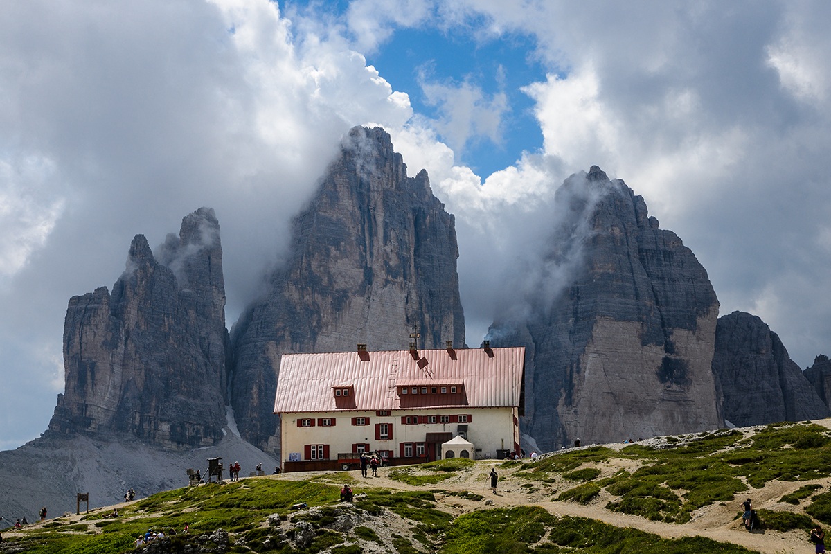 Rifugio Locatelli to the Three Peaks