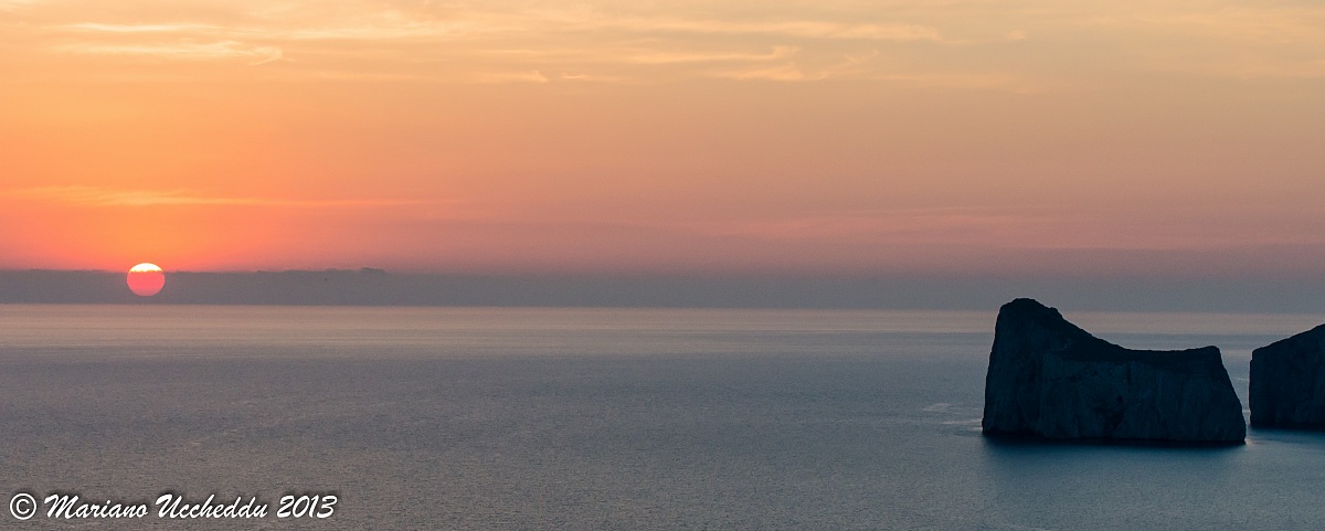 Nebida, Sun at Sunset and Sugar Loaf