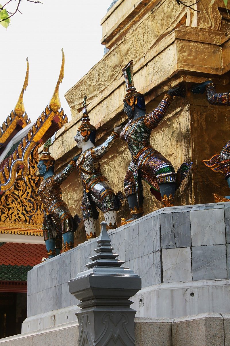 decorazioni palazzo reale Bangkok