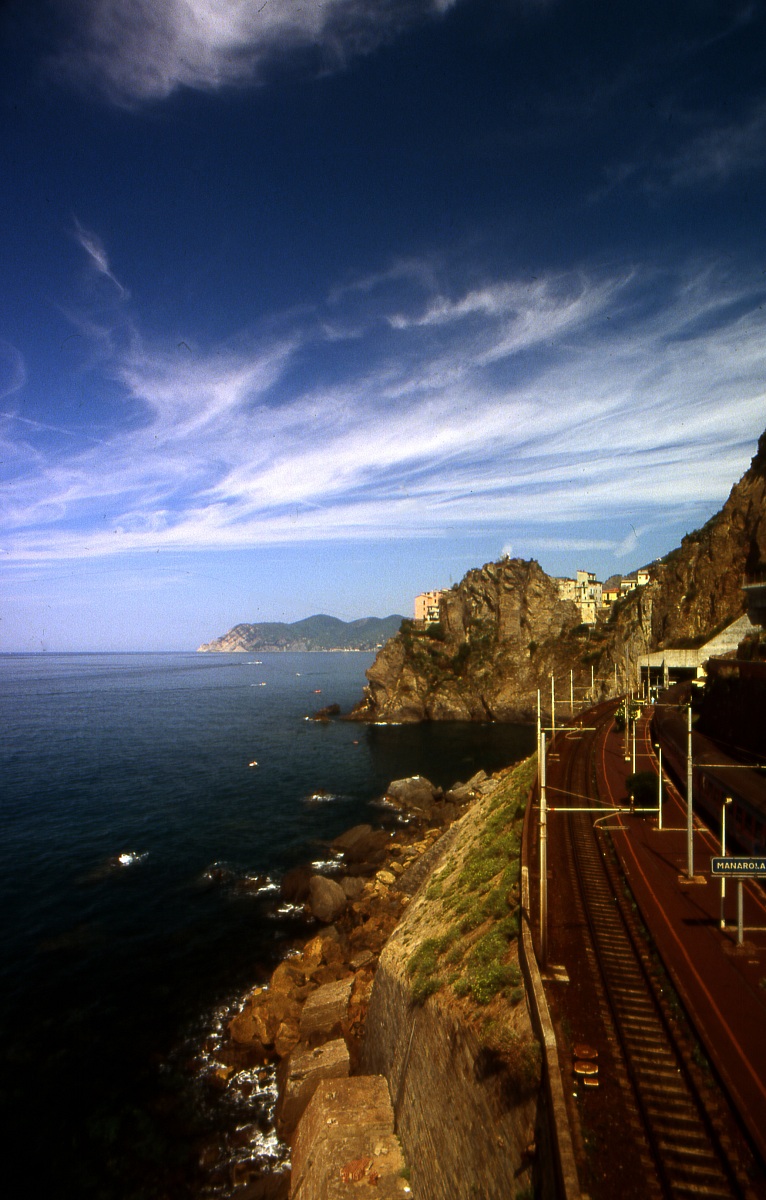 Manarola in the Cinque Terre in Liguria