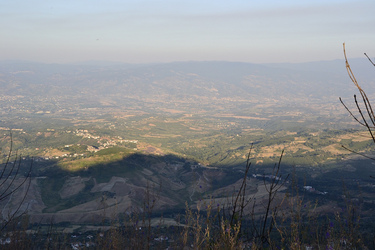 Vetta Cerzeto (cs), Italia - Vista Est