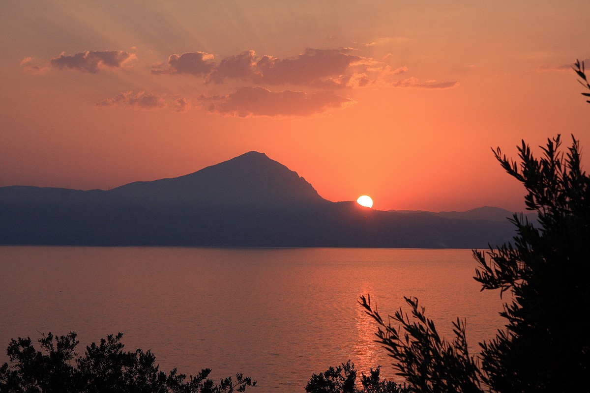 Raggi di fine giornata