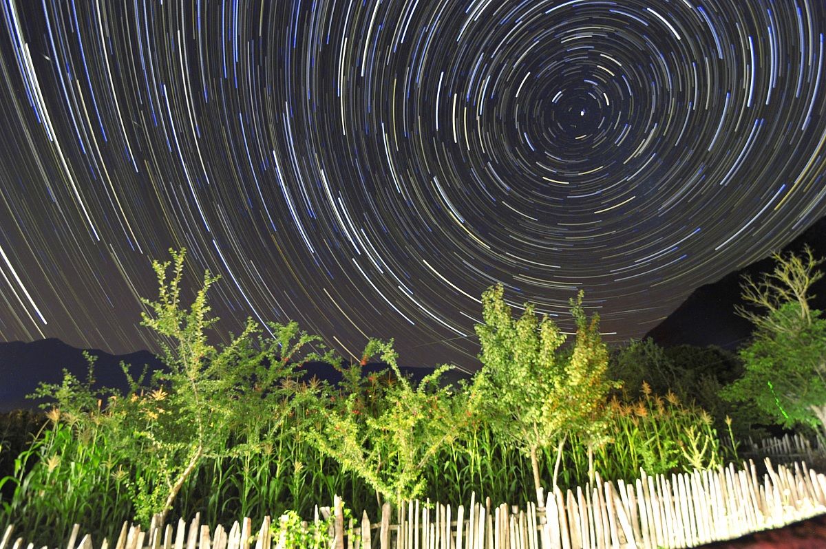 Rotation of the Earth in Albania!