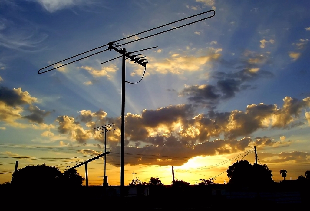 Tramonto a Jatibonico (Cuba)