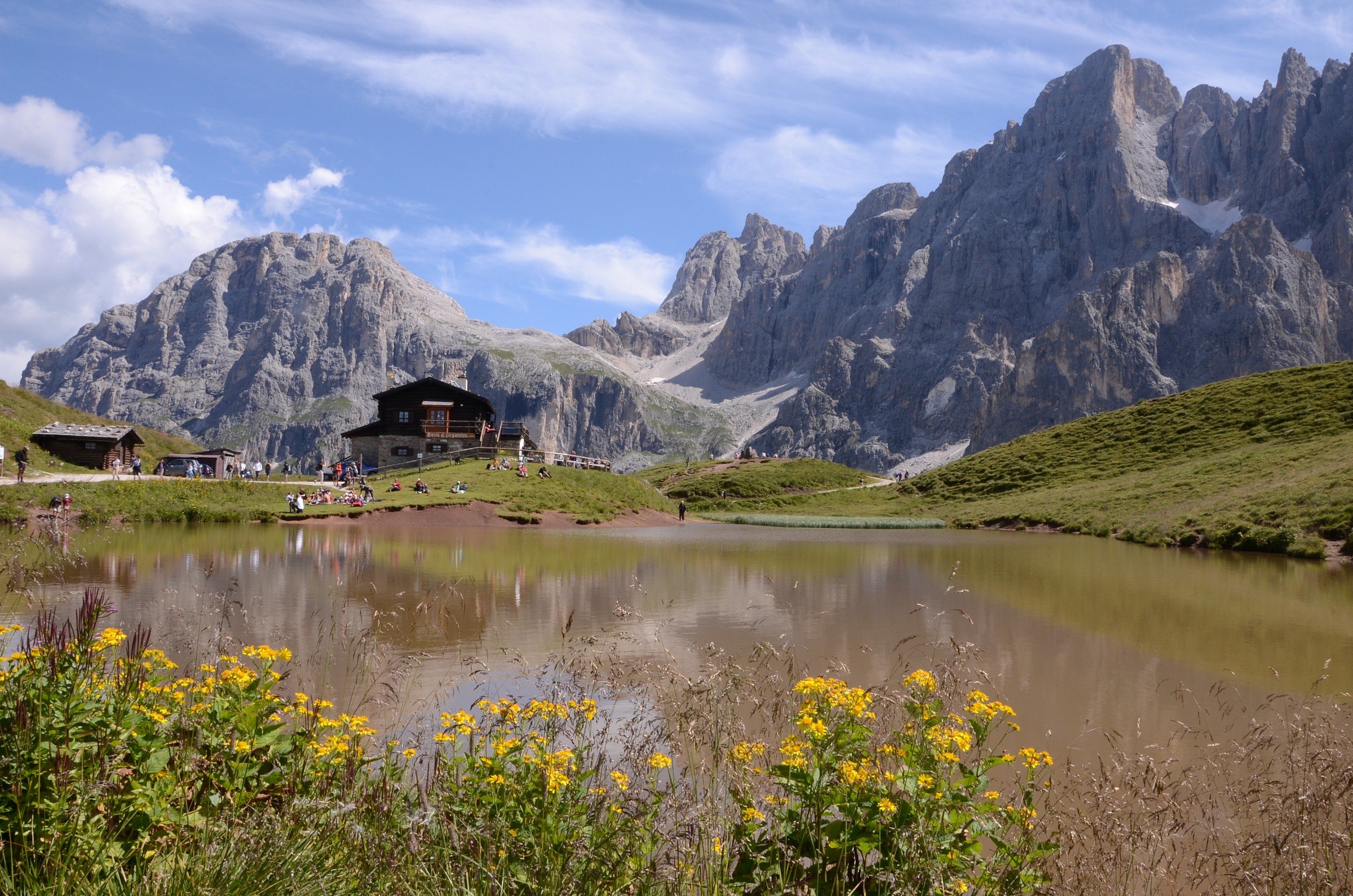 Laghetto di baita Segantini