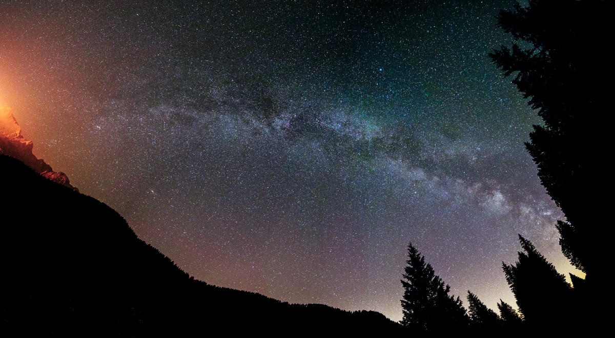 Milky way dal lago di Calaita (Tn)