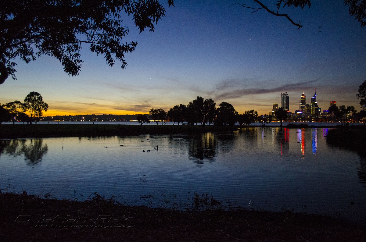 Perth CBO dallo stagno