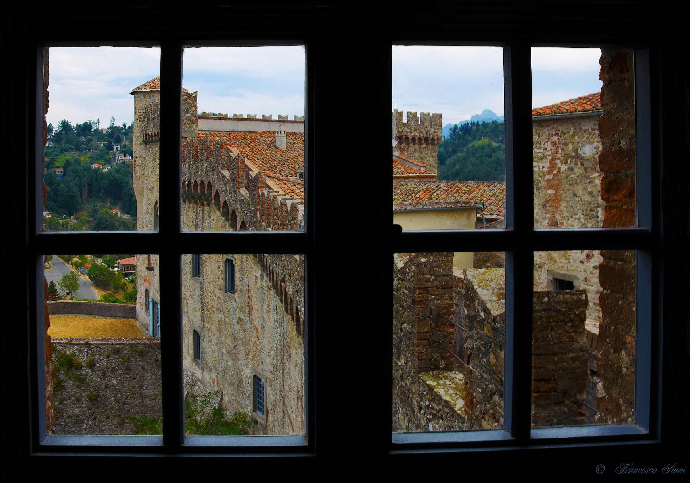 The castle window