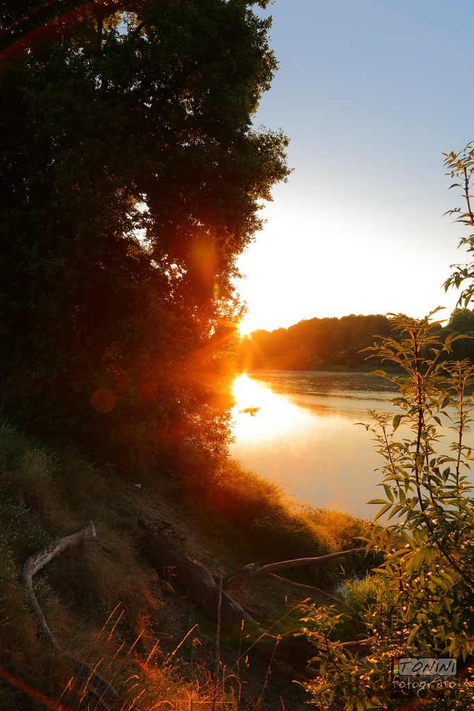 Sunrise in the Loire