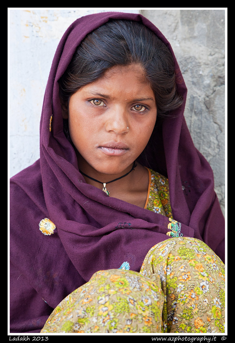 The Ladakhi girl